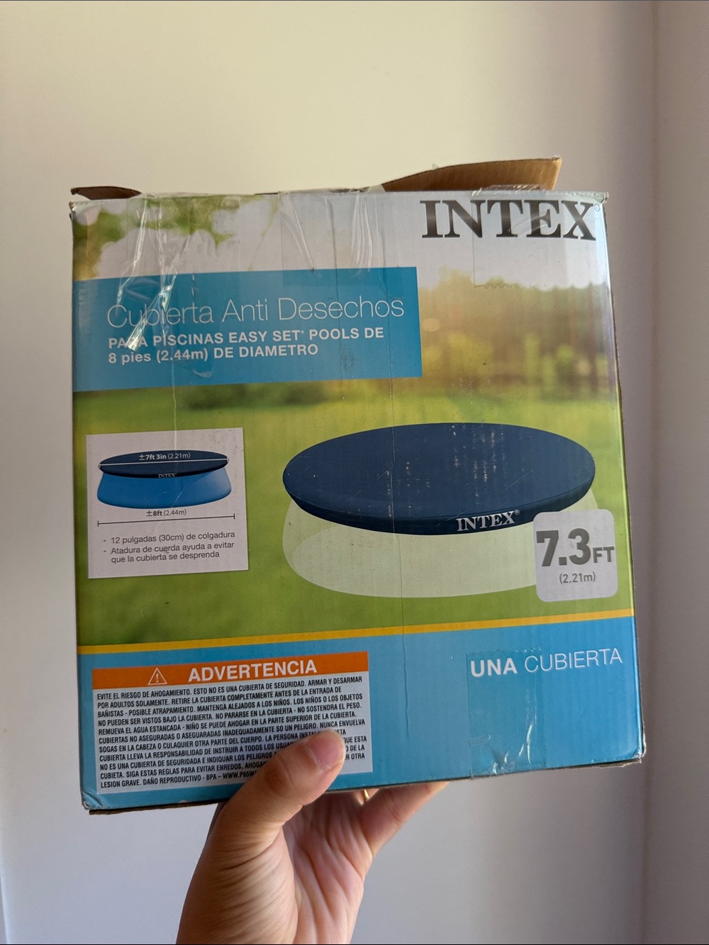 Intex Pool Debris Cover fits 8FT 2.44m diameter
